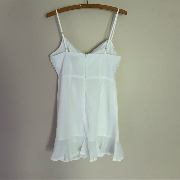 Hello Molly Mini Cut Out Dress White - Picture 6 of 9